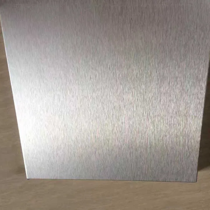 Aluminum Panel with Brushed Finish