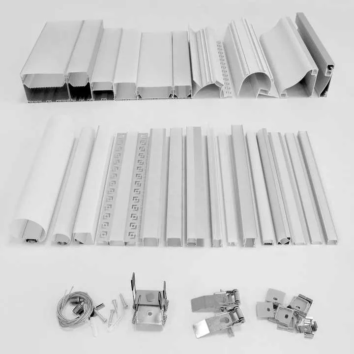 Aluminum Extrusions for LED Light Housing & Heat Dissipation