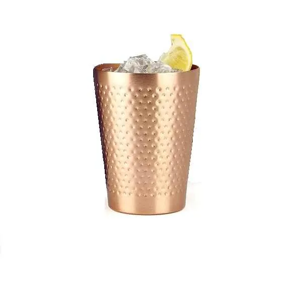 Anodized Aluminum Cup with Custom Carving Design