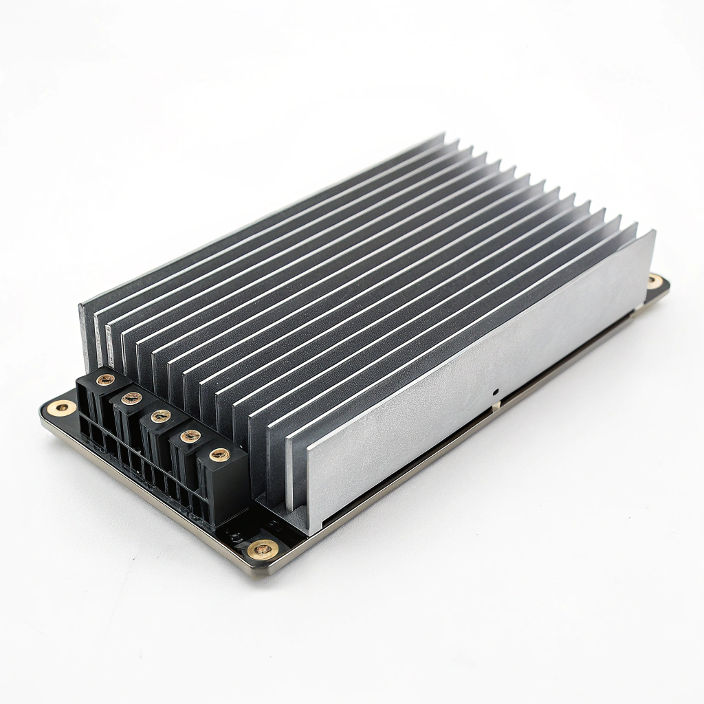 black leather handbag with gold accents