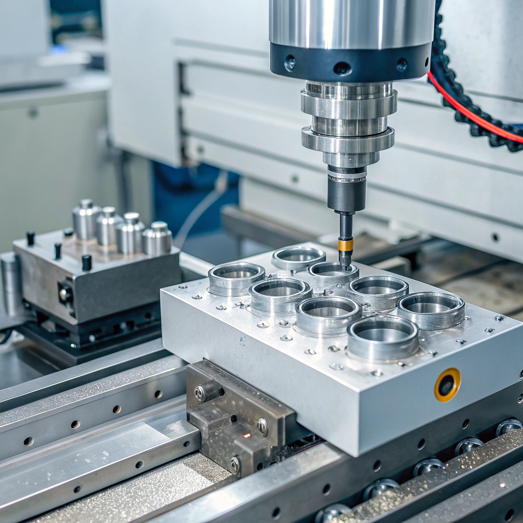 black leather men's watch with silver dial