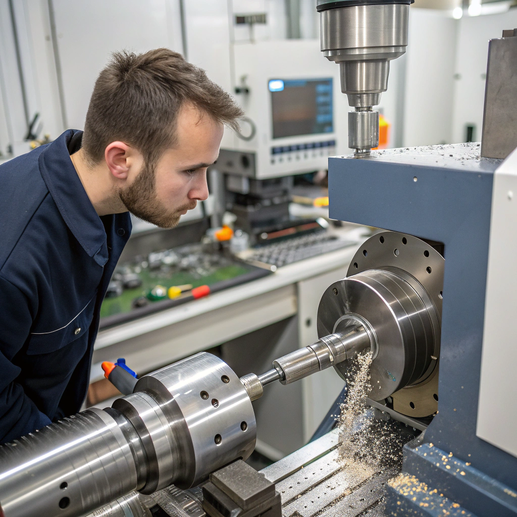 blue leather backpack with silver zippers