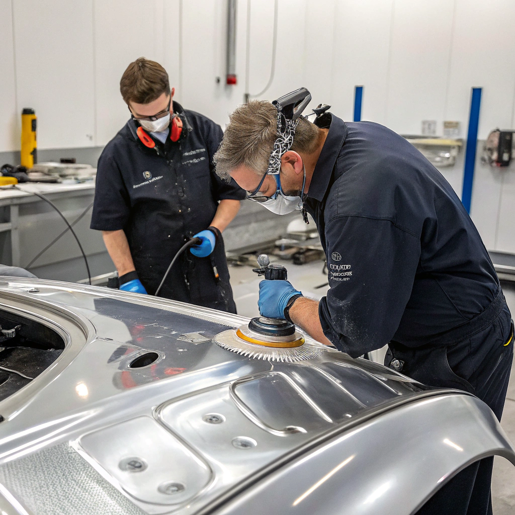 blue leather men’s dress shoe