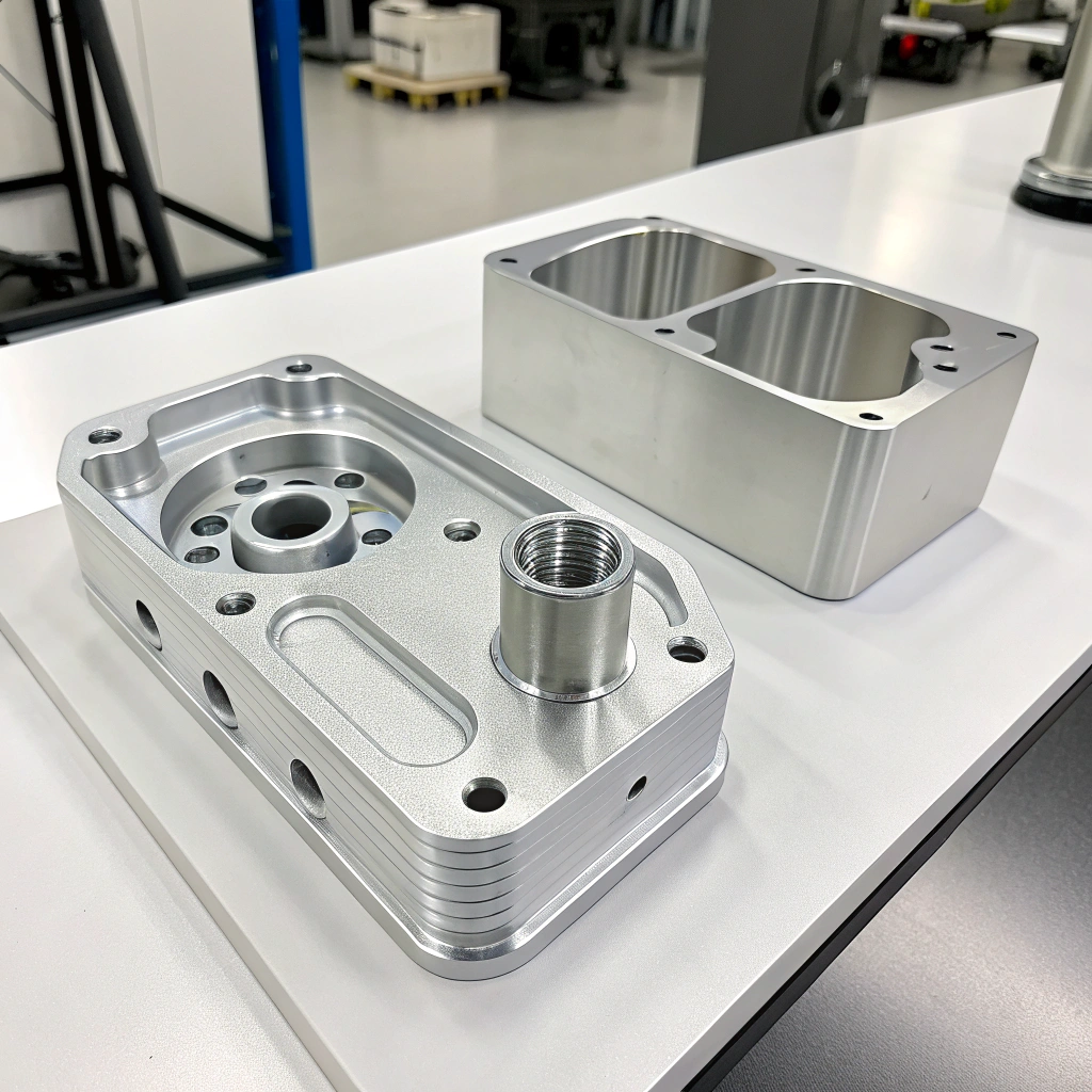 brown leather wallet with stitching