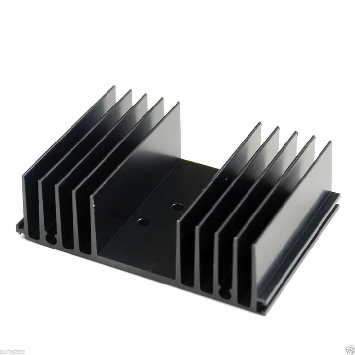 CNC Aluminum Heat Sink Parts for Custom Assemblies
