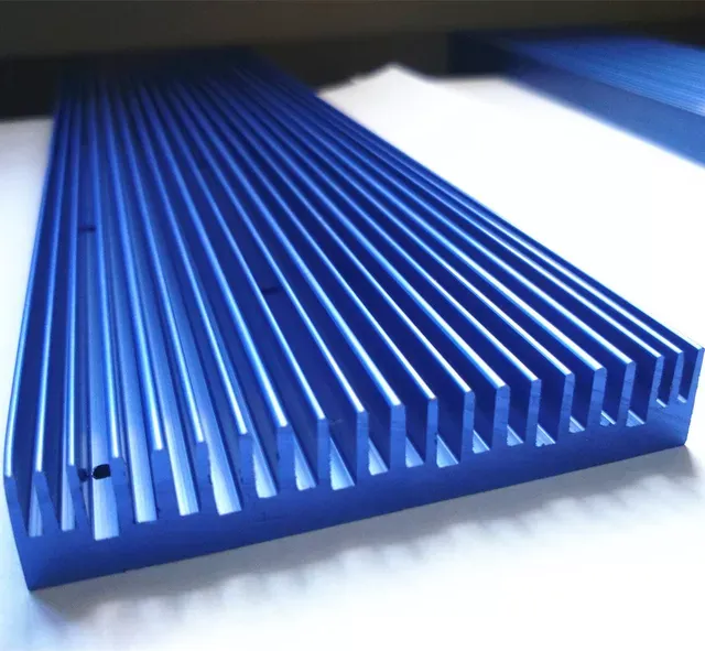 Color Anodized Aluminum Heat Sink for Custom Devices