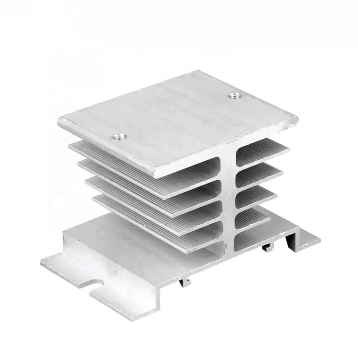 Compact Aluminum Heat Sink for SSR Modules
