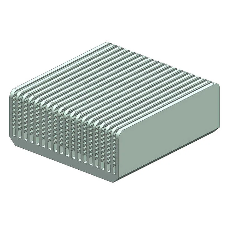 Extruded Aluminum Heatsink for Industrial Cooling