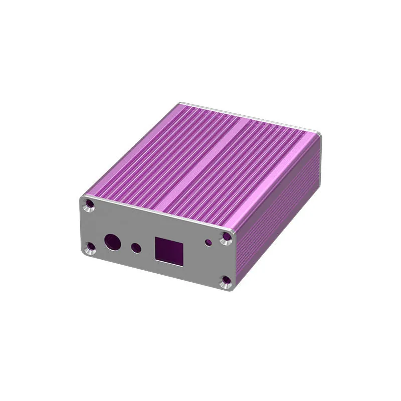 Aluminum Heat Sink Enclosures for 5G Controllers with Sandblasted Finish