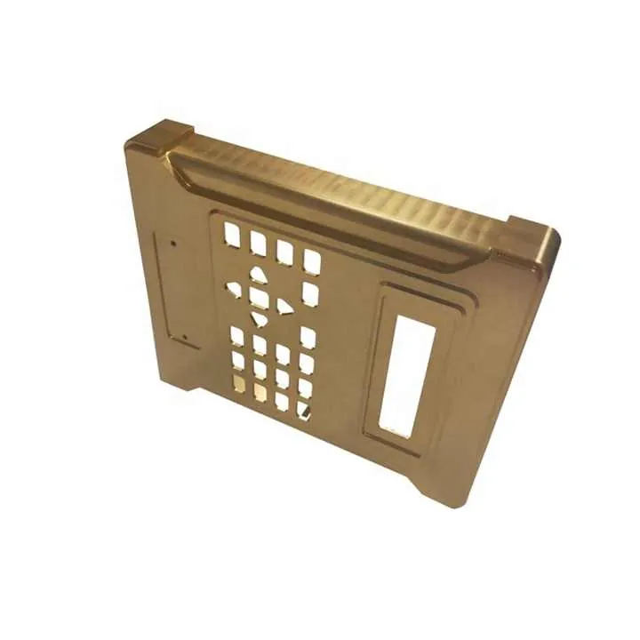 precision gold anodized aluminum packaging box 5