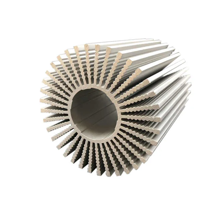 Round Aluminum Heat Sink for Circular Modules