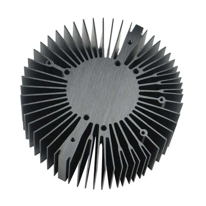 Round Aluminum Heat Sink for Compact LED Devices