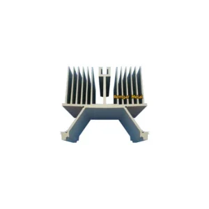 silver cnc milled aluminum heatsink 5