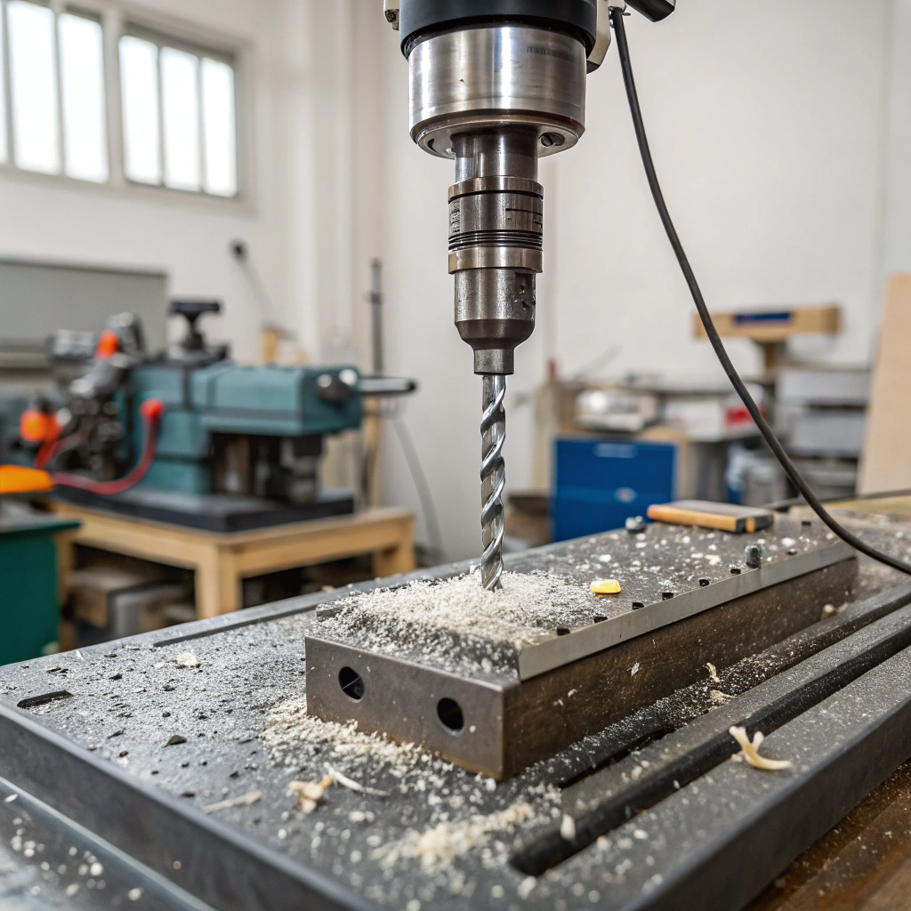 vintage brown leather armchair